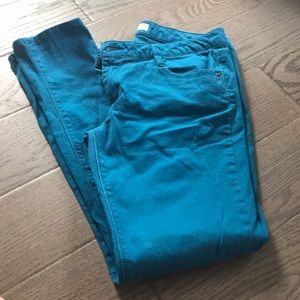 Blue Skinny Pants